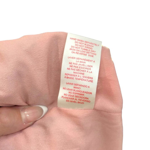 Red Carter Tessa Floral-Print Wrap Dress Pink Blue Size Large‎ - Picture 9 of 9